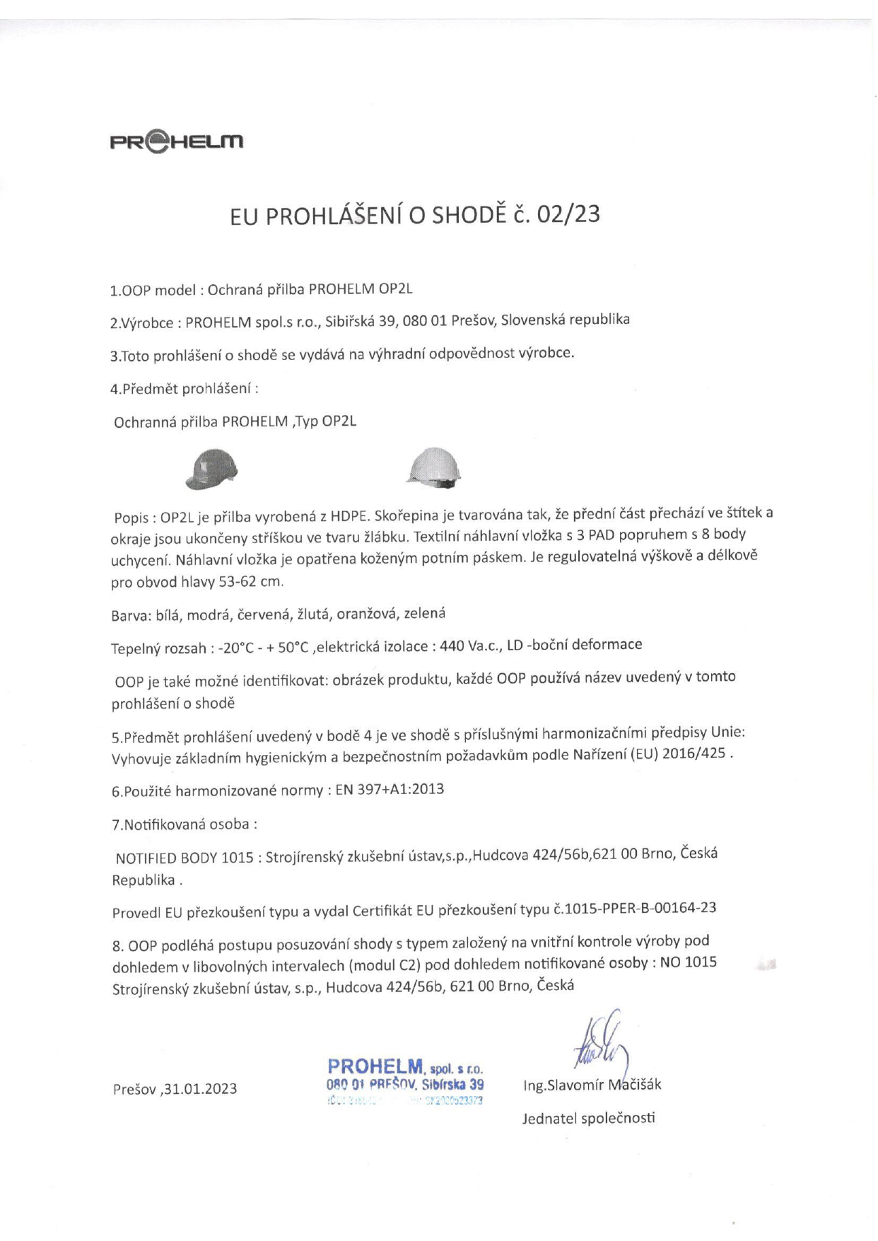 EU vyhlasenie OP2L